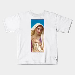 Young Girl in a Veil by Hugues Merle Kids T-Shirt